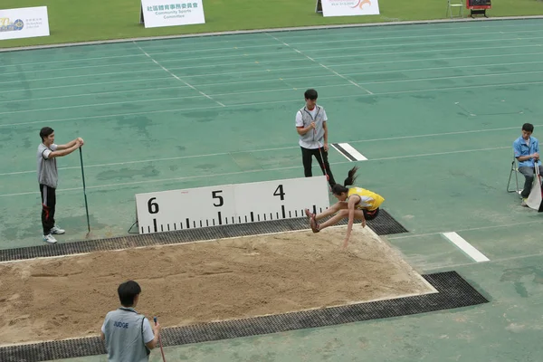 Das Hong Kong Spiel Auf Dem Tseung Kwan Sportplatz — Stockfoto