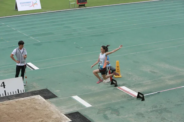 Das Hong Kong Spiel Auf Dem Tseung Kwan Sportplatz — Stockfoto