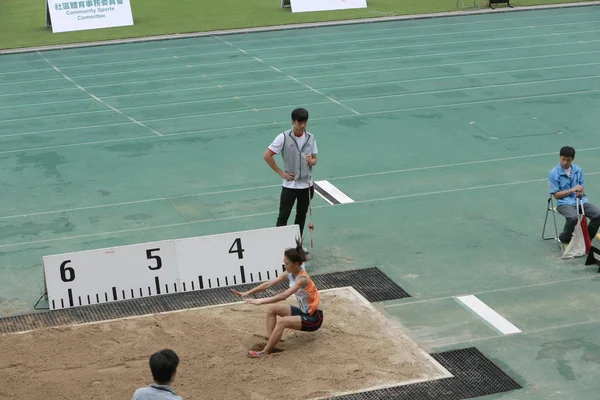 Tseung Kwan Boisko Sportowe Grę Hong Kong — Zdjęcie stockowe