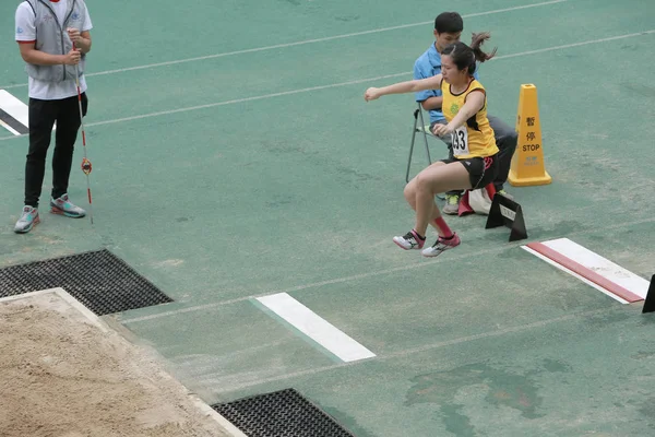 Tseung Kwan Sporcu Yer Hong Kong Maçta — Stok fotoğraf