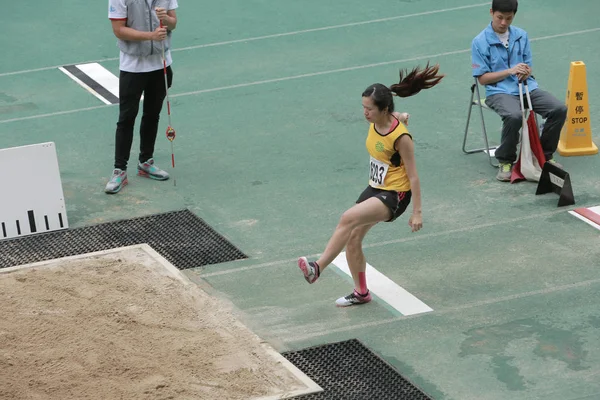 Tseung Kwan Sporcu Yer Hong Kong Maçta — Stok fotoğraf