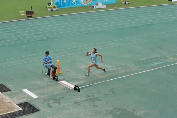 Das Hong Kong Spiel Auf Dem Tseung Kwan Sportplatz — Stockfoto