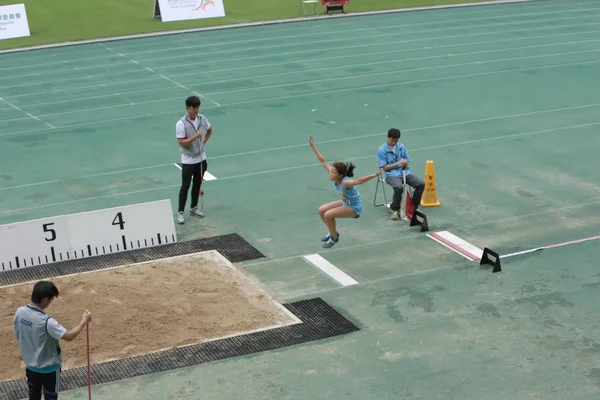 Das Hong Kong Spiel Auf Dem Tseung Kwan Sportplatz — Stockfoto