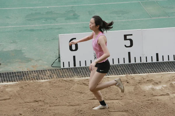 Das Hong Kong Spiel Auf Dem Tseung Kwan Sportplatz — Stockfoto