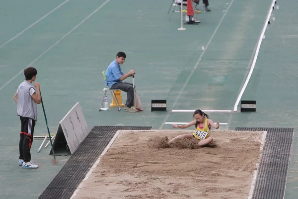 Das Hong Kong Spiel Auf Dem Tseung Kwan Sportplatz — Stockfoto