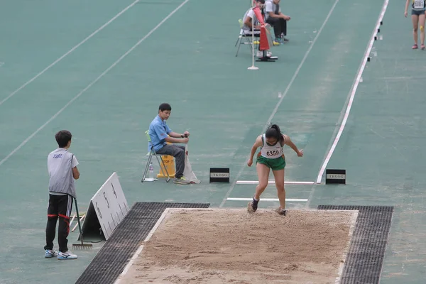 Das Hong Kong Spiel Auf Dem Tseung Kwan Sportplatz — Stockfoto