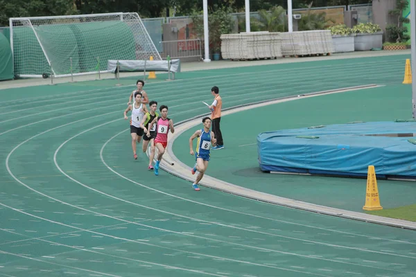 Гонг Конг Игра Tseung Kwan Sports Ground — стоковое фото