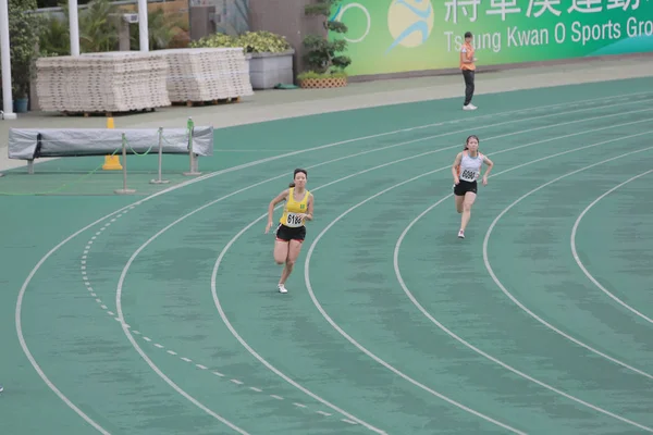 Гонг Конг Игра Tseung Kwan Sports Ground — стоковое фото