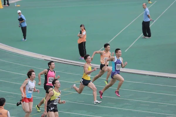 Tseung Kwan Boisko Sportowe Grę Hong Kong — Zdjęcie stockowe