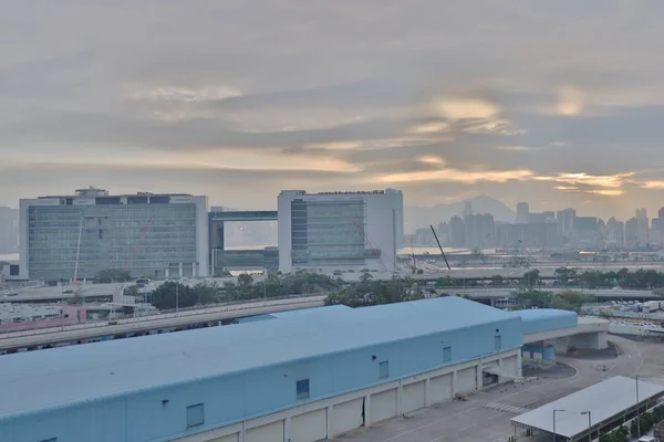 Bay Kowloon Hong Kong Nowa Cbd — Zdjęcie stockowe