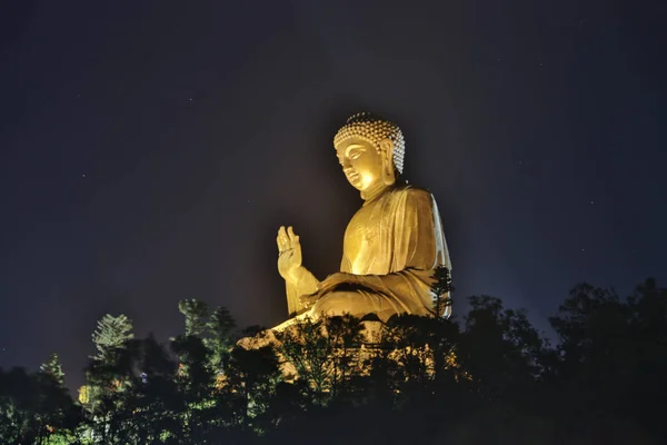 Tian Tan Buddha Located Ngong Ping — Stock Photo, Image