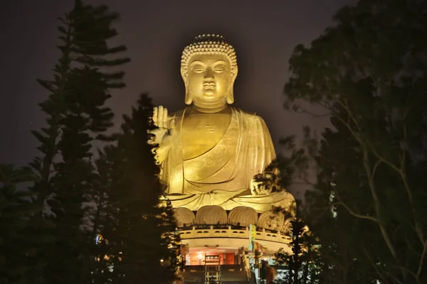 Tian Tan Buddha Attractiepark Ngong Ping — Stockfoto