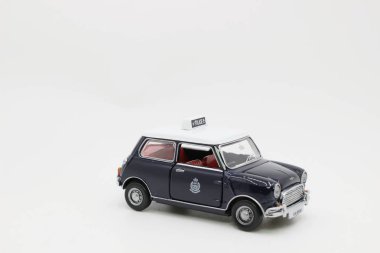 Mini Cooper bir ölçek şekil ile 