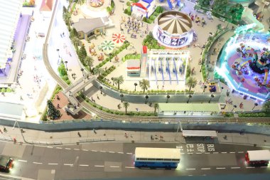 eğlenceli bir ölçek 80s City'de hk