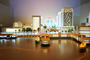 eğlenceli bir ölçek 80s City'de hk