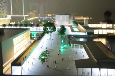 eğlenceli bir ölçek 80s City'de hk