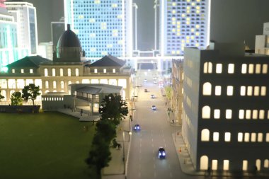 eğlenceli bir ölçek 80s City'de hk