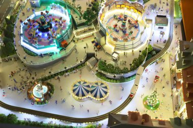 eğlenceli bir ölçek 80s City'de hk