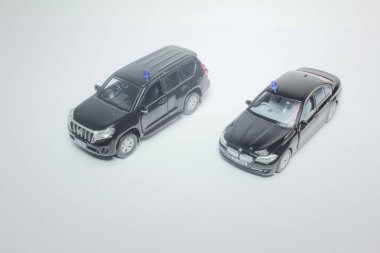 ölçek araba polis gücü VIP koruma birimi