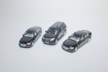 ölçek araba polis gücü VIP koruma birimi