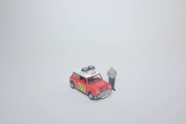 Mini Cooper ölçek şekil ile