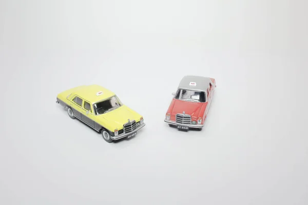 Jaren Klassieke Taxi Maquette — Stockfoto