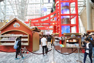 mong kok alışveriş merkezi Noel 