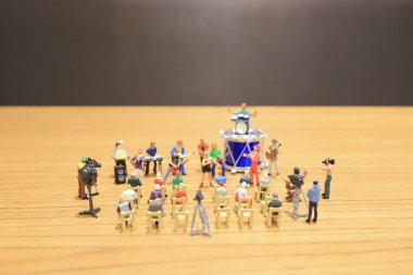 Rakamlar müzik grubu gösteri mini 