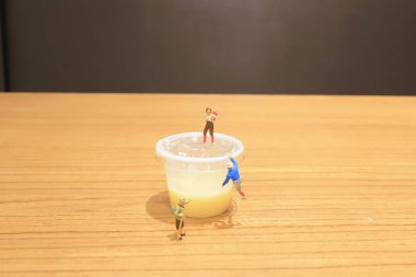 mini eğlenceli rakamın tırmanmak 