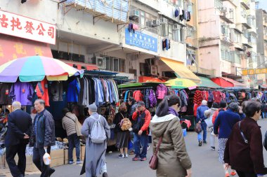 Apliu Sokak Pazar Sham Shui Po 2019 yılında