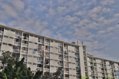 Hong Kong şek Kip Mei adlı evde kamu