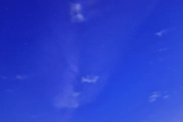 Ein Stern Weltall Mit Blauen Nebelwolken — Stockfoto