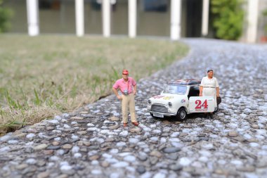 Mini Cooper ölçek şekil ile