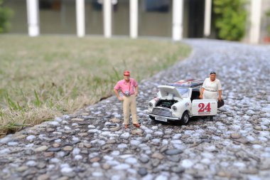 Mini Cooper ölçek şekil ile