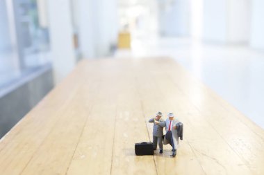 şekil insanlar sahnede işletme