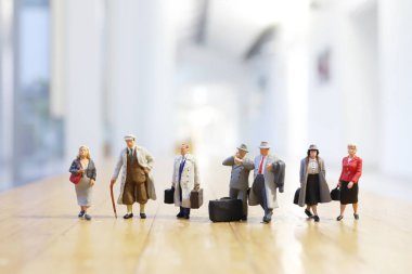 şekil insanlar sahnede işletme