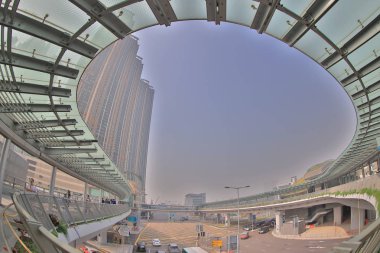 west kowloon İstasyonu modern köprü bağlantı