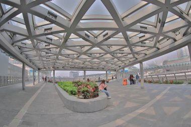 west kowloon İstasyonu modern köprü bağlantı