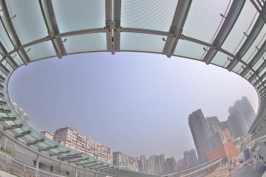 west kowloon İstasyonu modern köprü bağlantı