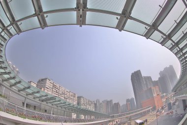 west kowloon İstasyonu modern köprü bağlantı