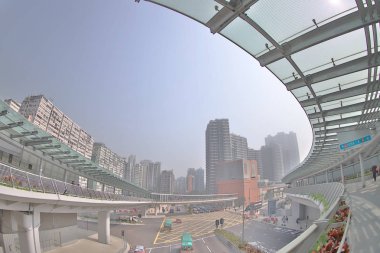 west kowloon İstasyonu modern köprü bağlantı