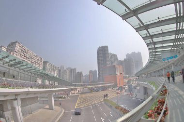 west kowloon İstasyonu modern köprü bağlantı