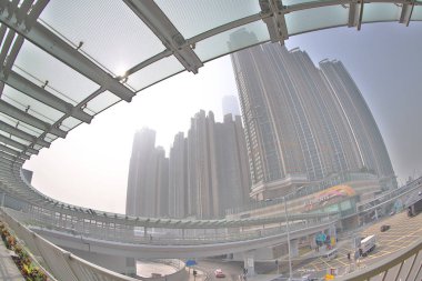 west kowloon İstasyonu modern köprü bağlantı