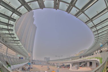 west kowloon İstasyonu modern köprü bağlantı
