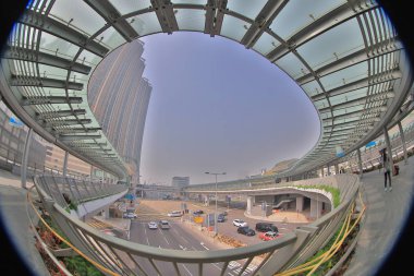 west kowloon İstasyonu modern köprü bağlantı