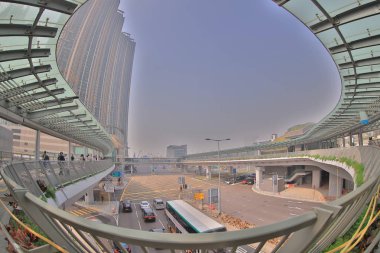 west kowloon İstasyonu modern köprü bağlantı