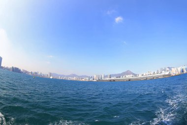 Kentsel cityscape manzarası Hk günde