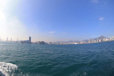 Kentsel cityscape manzarası Hk günde