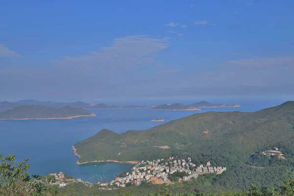 Yüksek Önemsiz Tepe Trai Bir Manzara — Stok fotoğraf