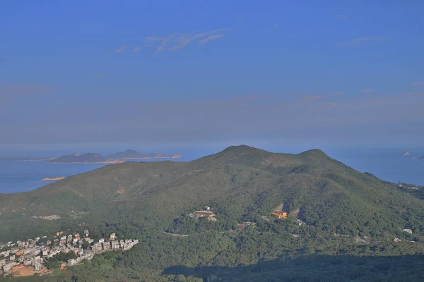 Yüksek Önemsiz Tepe Trai Bir Manzara — Stok fotoğraf